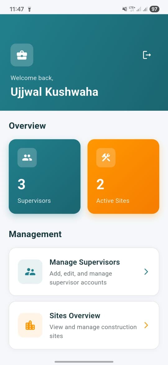 Contractor Dashboard
